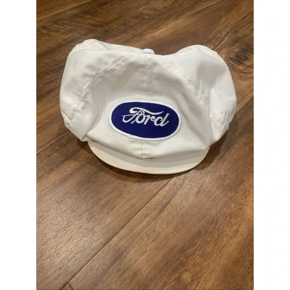 Vintage Collectible Ford SnapBack Paperboy Hat 70s Hat SODA MERCHANDISING